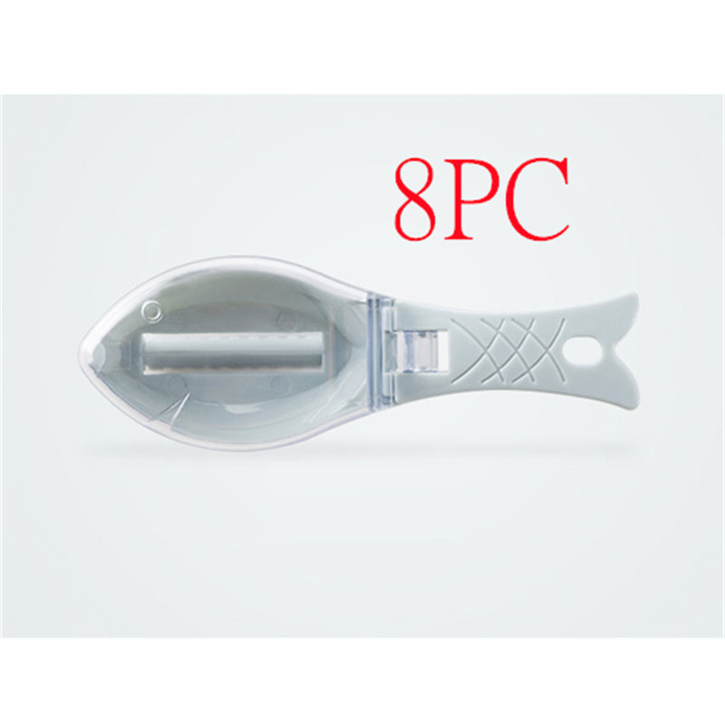 Fish Scale Brush and Skin Scraper – Quick Clean Kitchen Tool