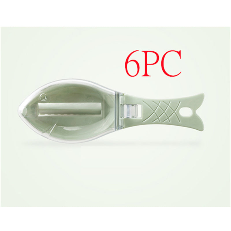 Fish Scale Brush and Skin Scraper – Quick Clean Kitchen Tool
